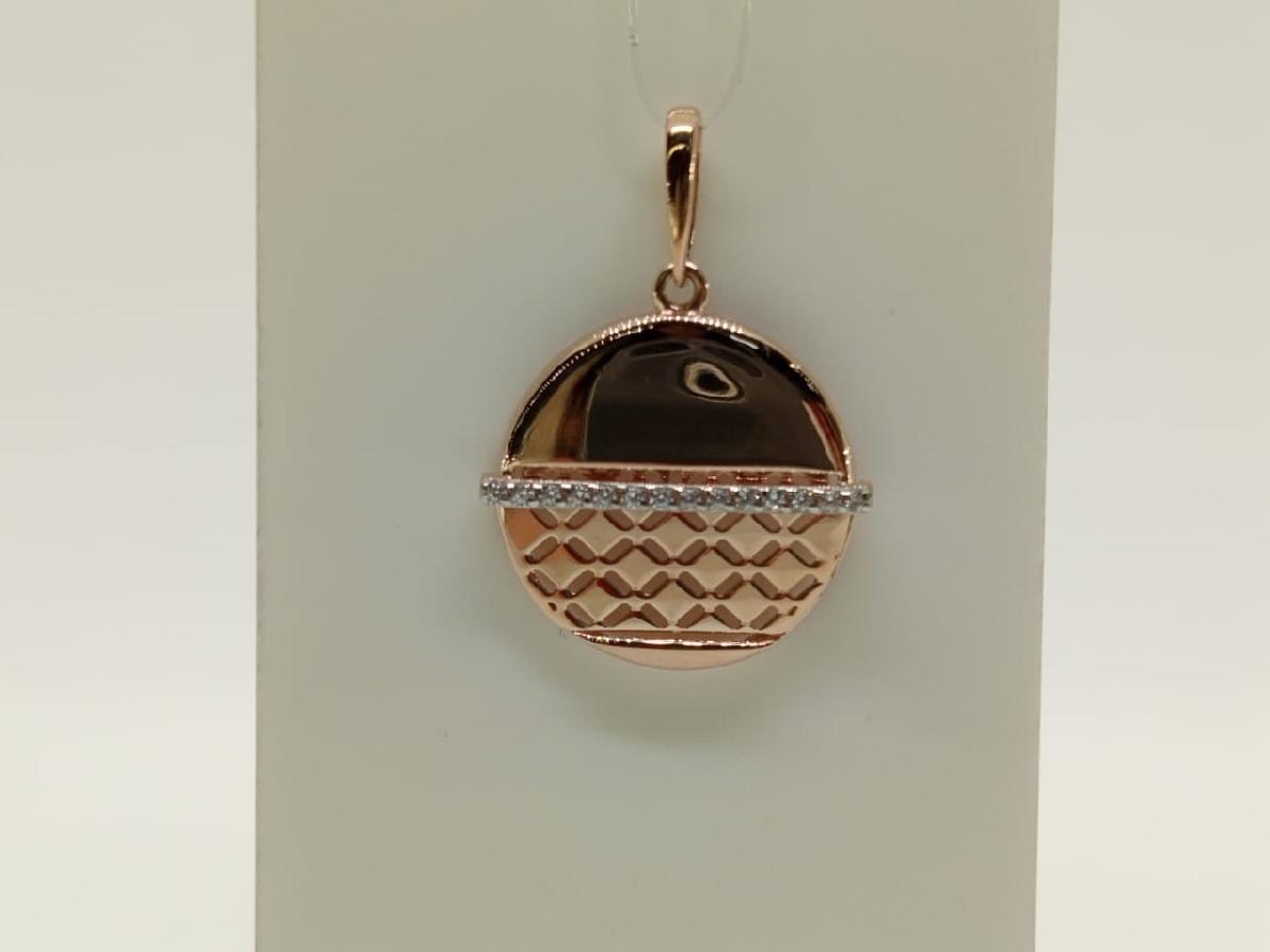 ПОДВЕСКА С КАМНЯМИ (Au 585)