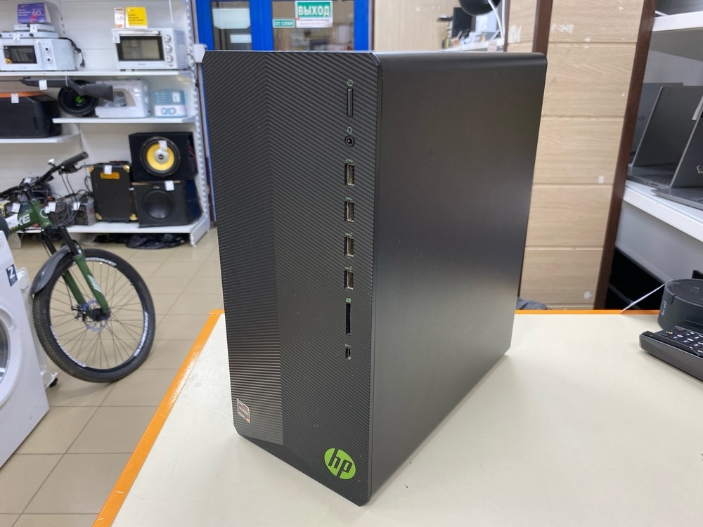 Системный блок HP; Ryzen 5 5600H, GeForce GTX 1650, 8 Гб, 512 GB, Нет