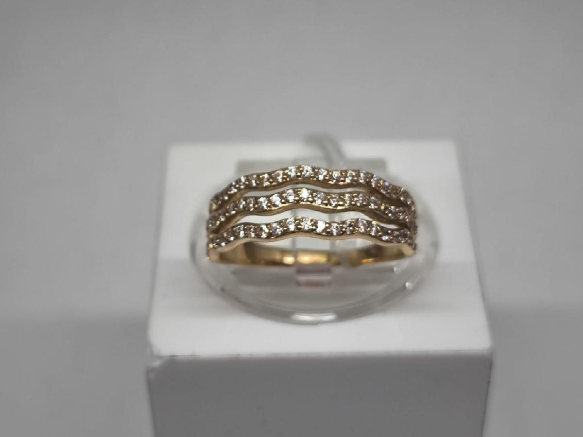 КОЛКМИ585 КОЛЬЦО С КАМНЯМИ (Au 585)