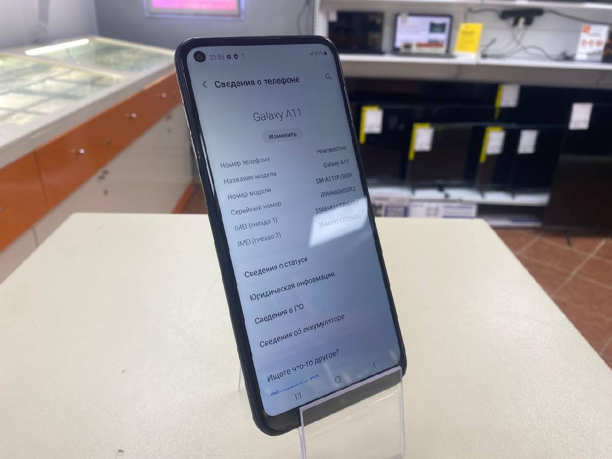 Смартфон Samsung Galaxy A11 2/32