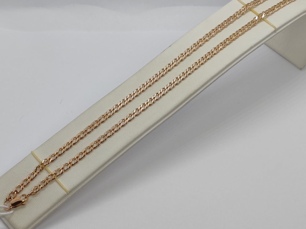 ЦЛР2585 ЦЕПЬ ПОЛНОВЕСНАЯ Ромб двойной (Au 585)