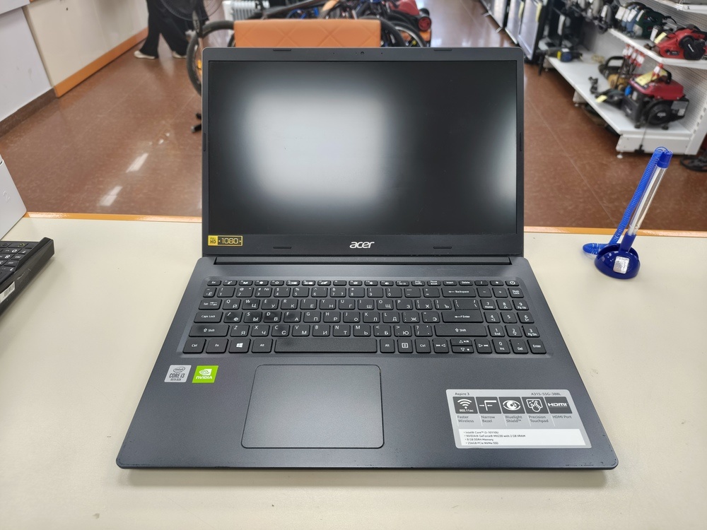 Ноутбук Acer; Core i3-10110U, GeForce MX230, 8 Гб, 256 Гб, Нет