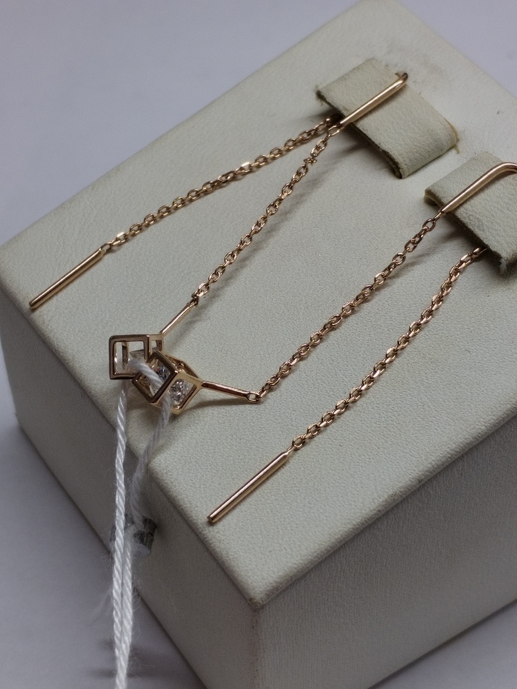 СПРО585 СЕРЬГИ ПРОДЕВКИ (Au 585)