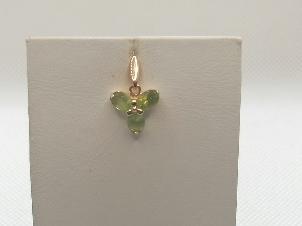 ПОДКМИ585 ПОДВЕСКА С КАМНЯМИ (Au 585)