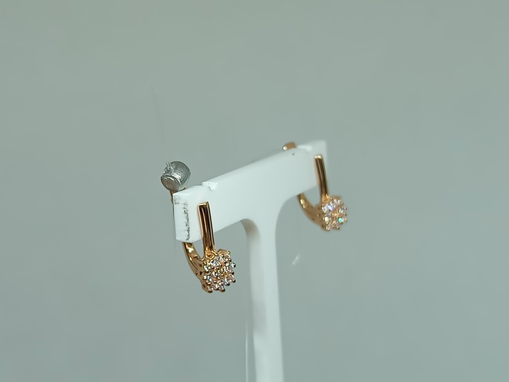 СЕРЬГИ С КАМНЯМИ (Au 585)