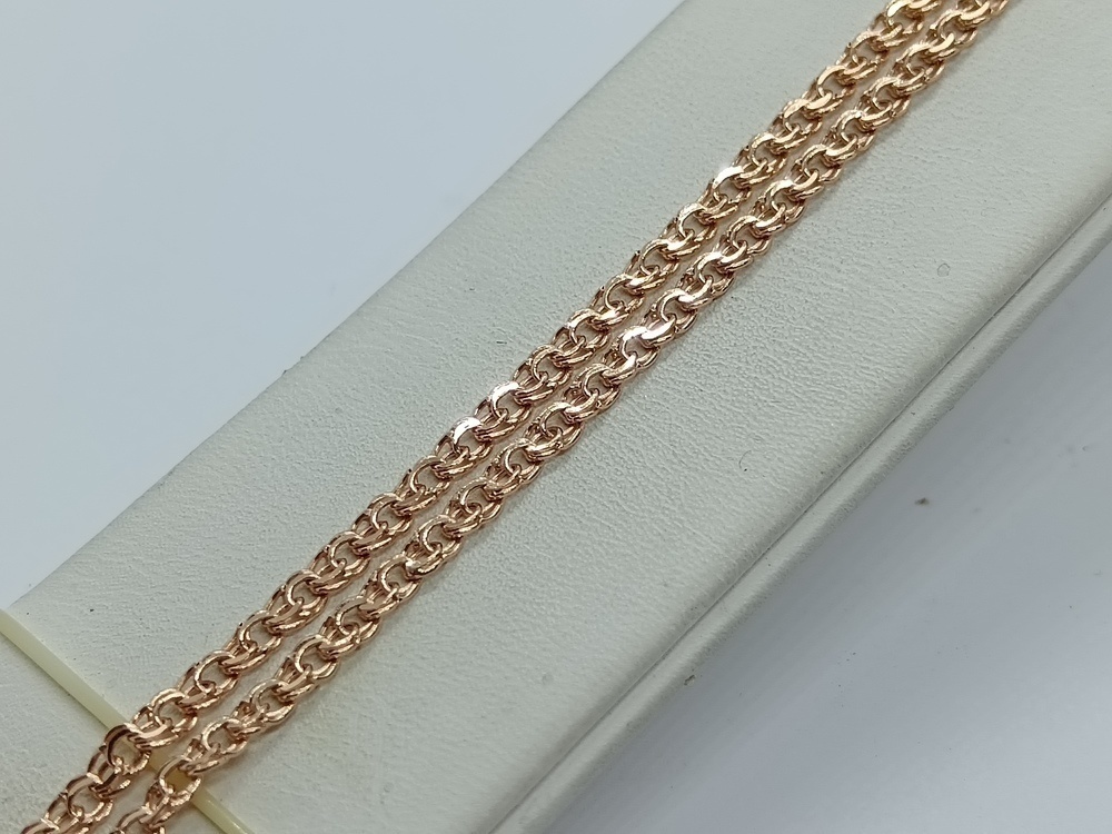 ЦЕПЬ ПУСТОТЕЛАЯ Бисмарк (Au 585)