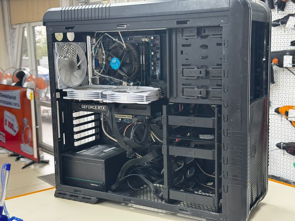 Системный блок Noname; FX-6100, GeForce RTX 3060, 16 Гб, 128 Гб, 1 Tb