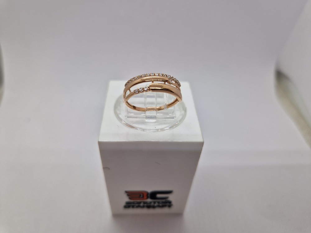 КОЛКМИ585 КОЛЬЦО С КАМНЯМИ (Au 585)