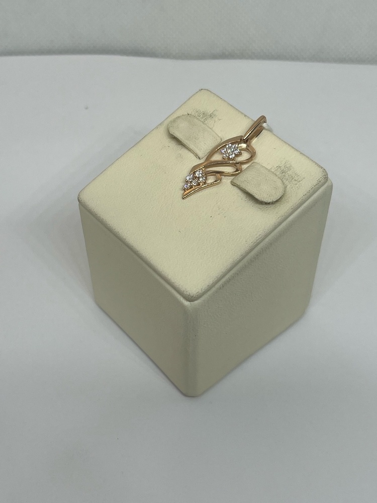 ПОДКМИ585 ПОДВЕСКА С КАМНЯМИ (Au 585)