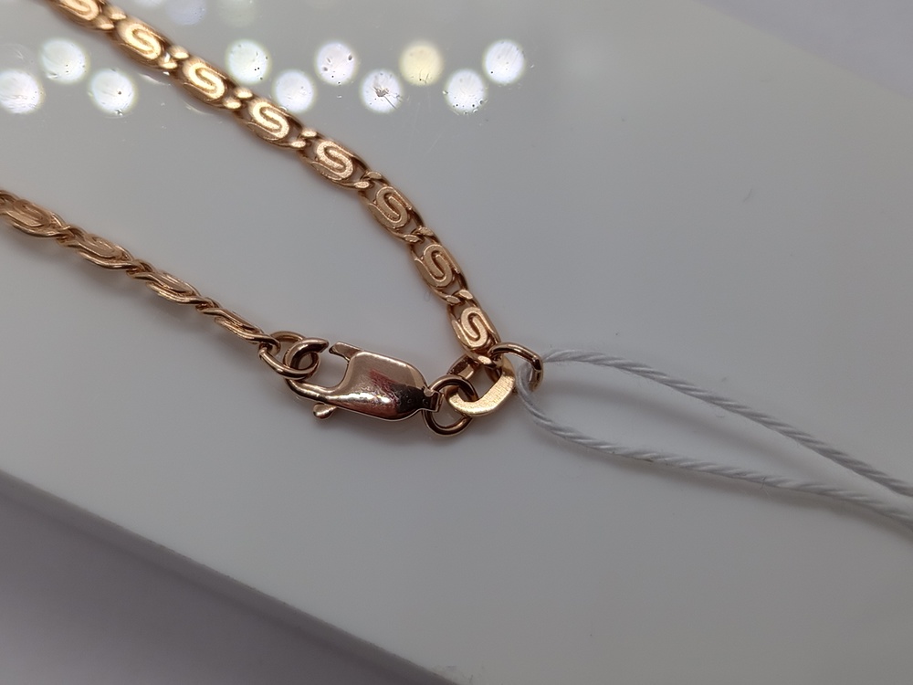 ЦЛУ585 ЦЕПЬ ПОЛНОВЕСНАЯ Улитка (Au 585)