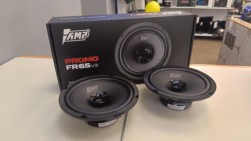 Автоакустика передняя AMP PROMO FR65 v3