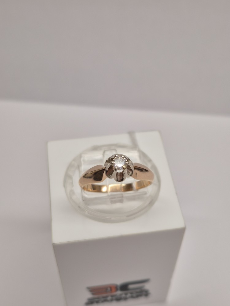 КОЛЬЦО БРИЛЛИАНТ Au 585