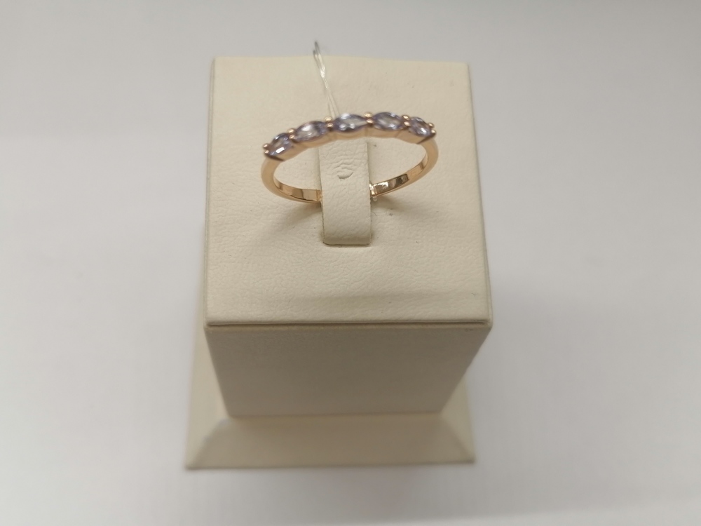 КОЛЬЦО ТАНЗАНИТ (Au 585)