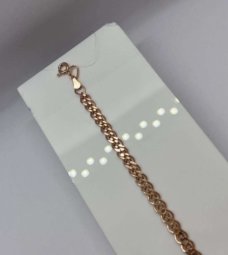 БРАСЛЕТ ПУСТОТЕЛЫЙ Нона (Au 585)