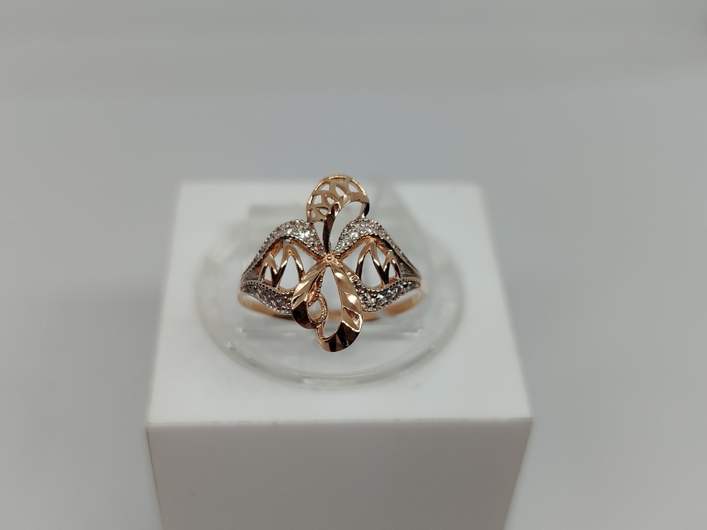 КОЛКМИ585 КОЛЬЦО С КАМНЯМИ (Au 585)