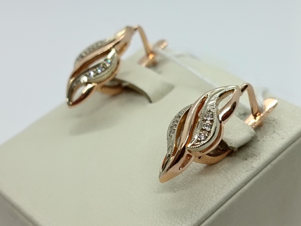 СЕРЬГИ БРИЛЛИАНТ (Au 585)