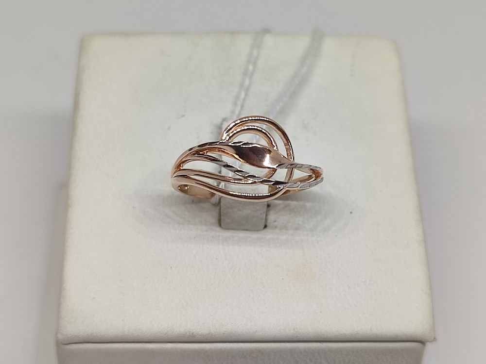 КОЛБКМ585 КОЛЬЦО БЕЗ КАМНЯ (Au 585)