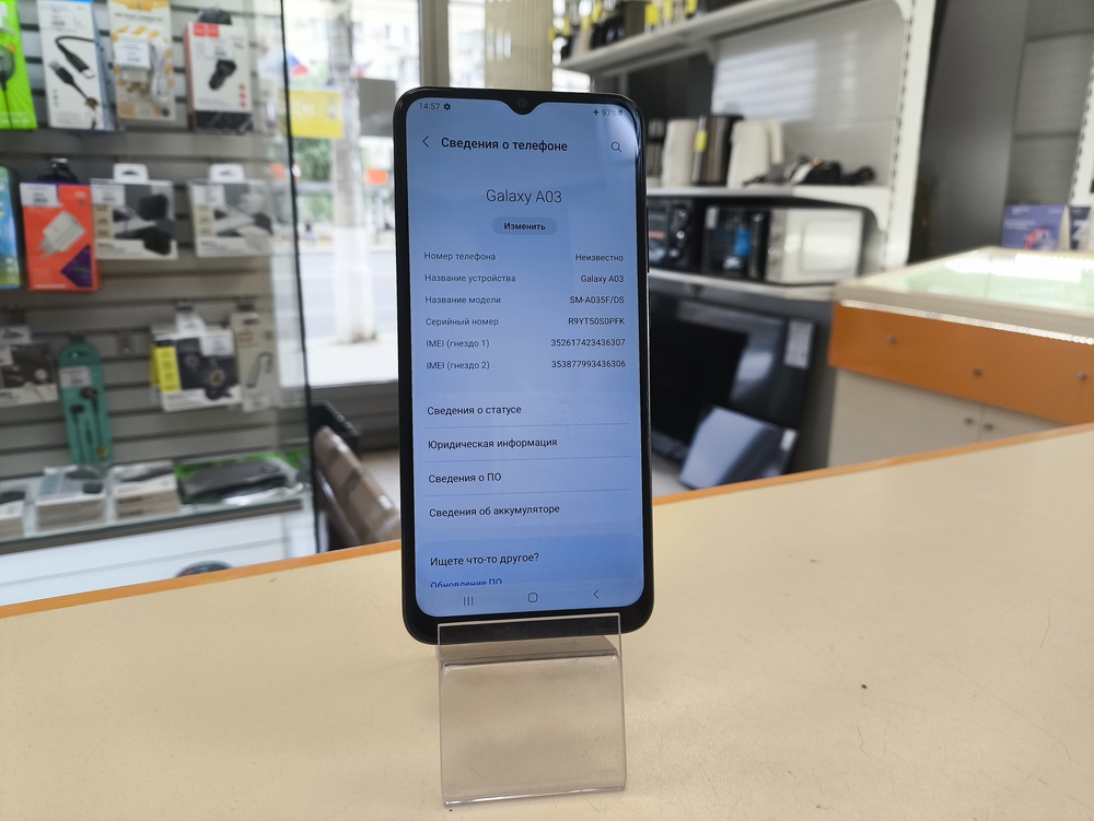 Смартфон Samsung Galaxy A03 3/32