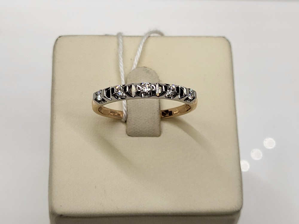 КОЛЬЦО БРИЛЛИАНТ Au 585