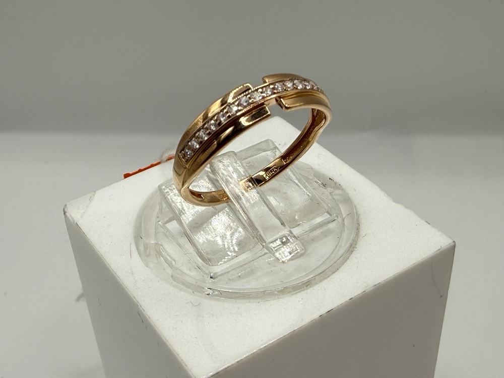 КОЛКМИ585 КОЛЬЦО С КАМНЯМИ (Au 585)