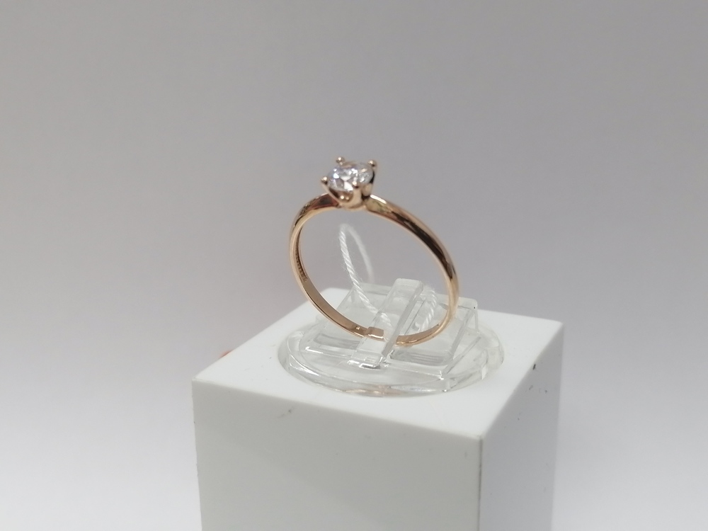 КОЛЬЦО С КАМНЕМ (Au 585)