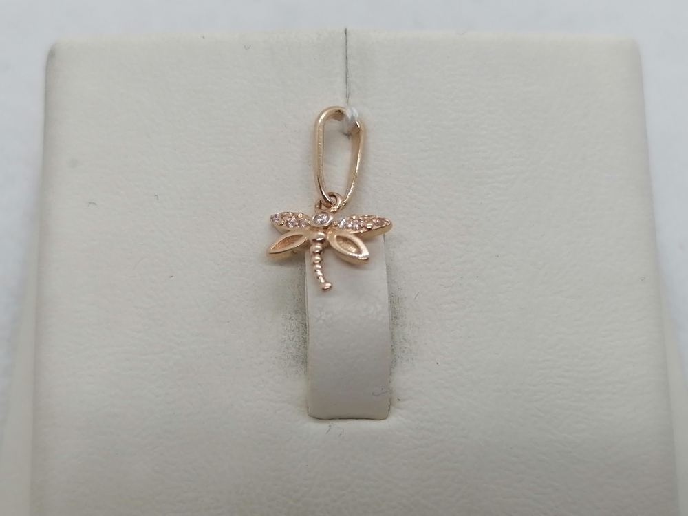 ПОДКМИ585 ПОДВЕСКА С КАМНЯМИ (Au 585)