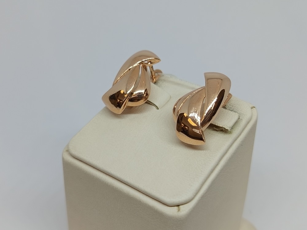 СБКМ585 СЕРЬГИ БЕЗ КАМНЯ (Au 585) СБКМ585 СЕРЬГИ БЕЗ КАМНЯ (Au 585)