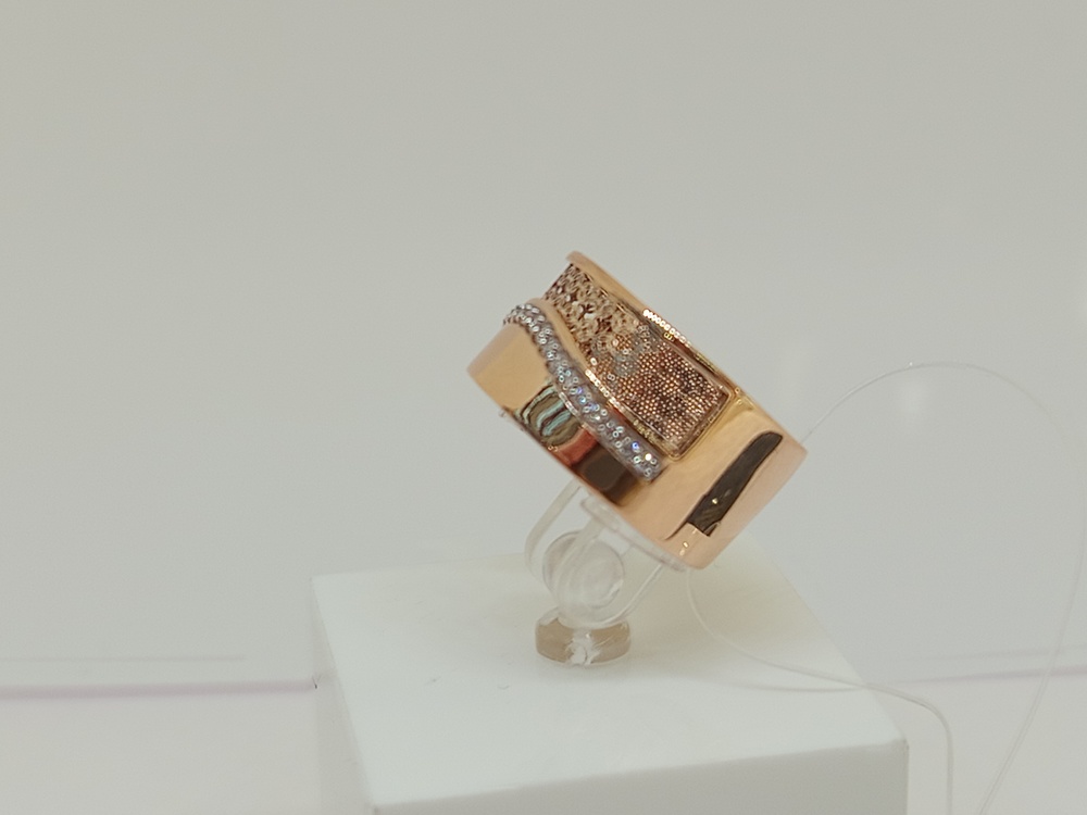 КОЛЬЦО С КАМНЯМИ (Au 585) КОЛЬЦО С КАМНЯМИ (Au 585)