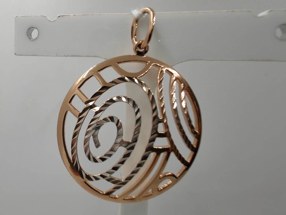 ПОДВЕСКА БЕЗ КАМНЯ Au 585 ПОДВЕСКА БЕЗ КАМНЯ Au 585