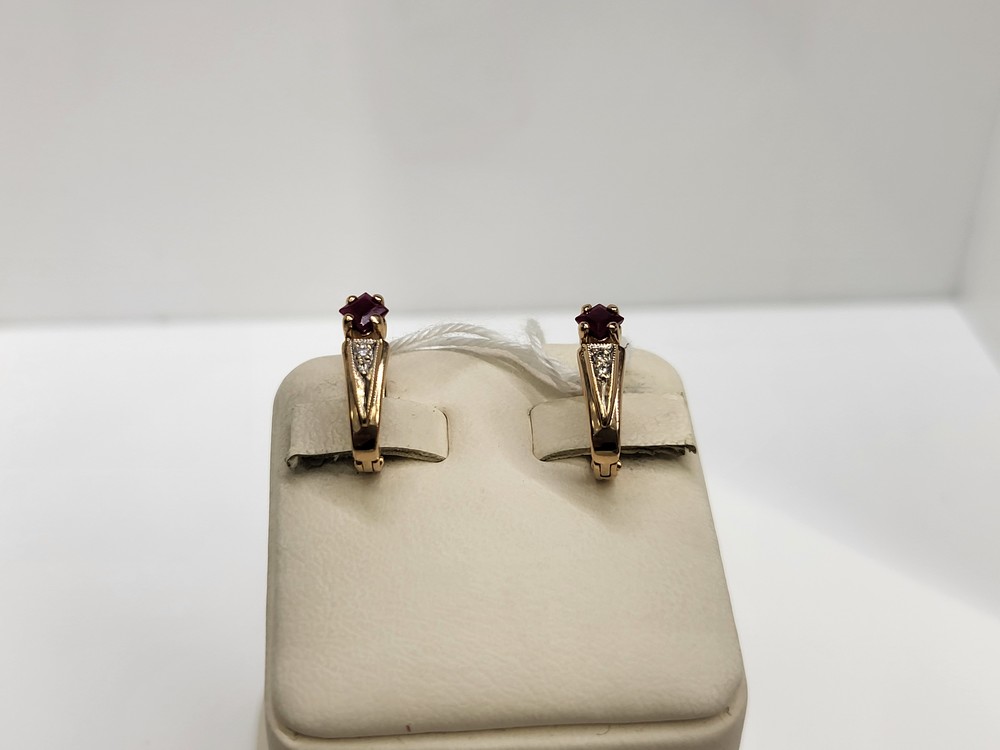 СЕРЬГИ БРИЛЛИАНТ (Au 585)