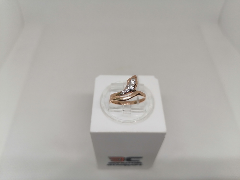 КОЛКМИ585 КОЛЬЦО С КАМНЯМИ (Au 585)