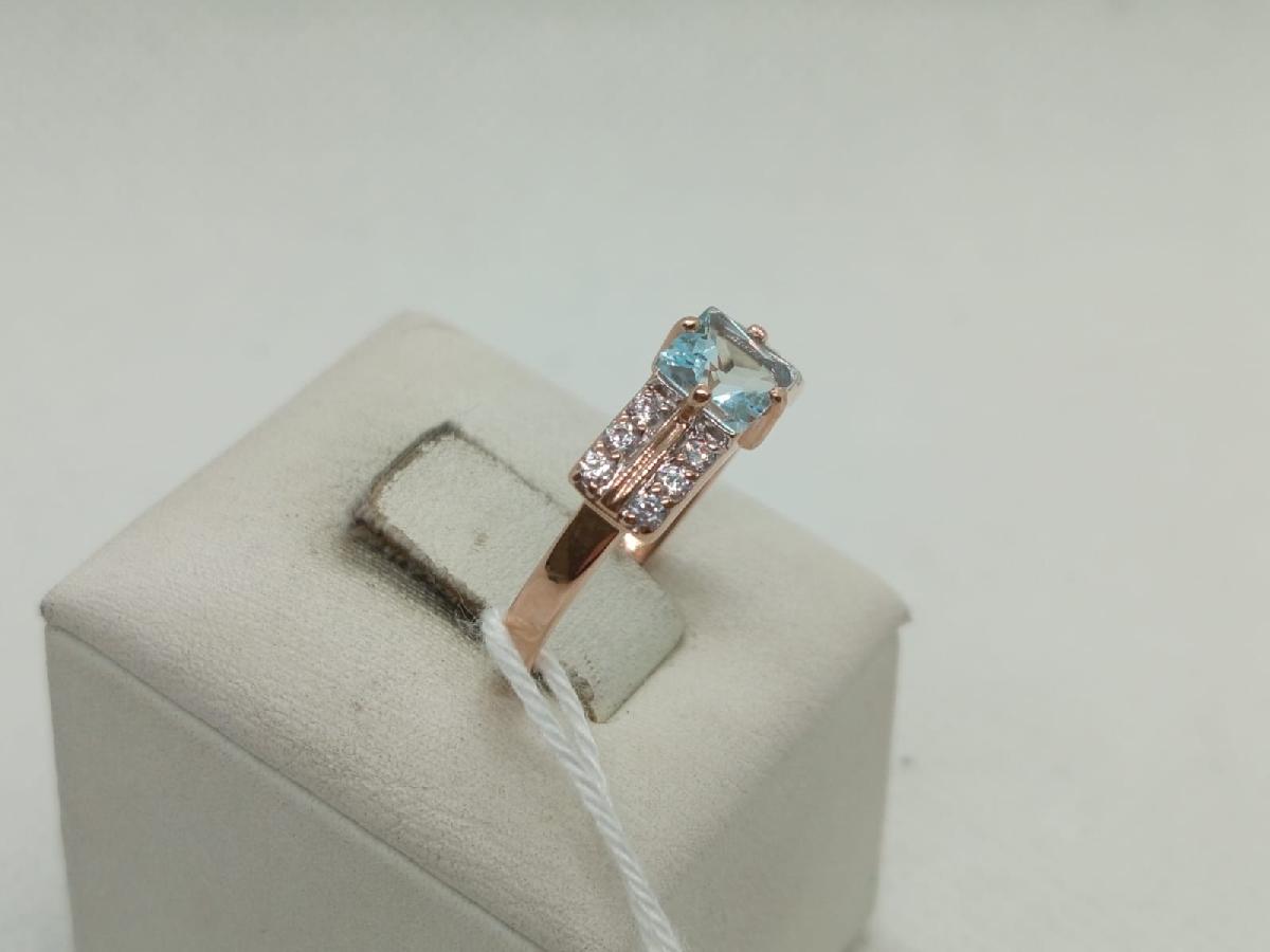 КОЛКМИ585 КОЛЬЦО С КАМНЯМИ (Au 585)