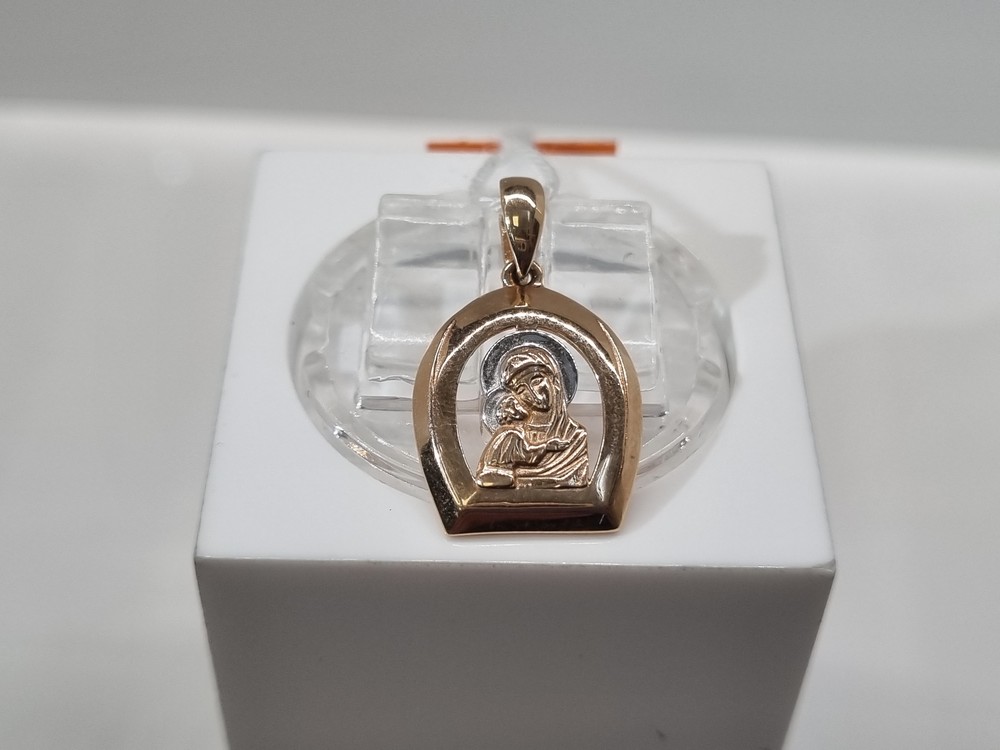 ПОДИБК585 ПОДВЕСКА ИКОНА БЕЗ КАМНЯ (Au 585)