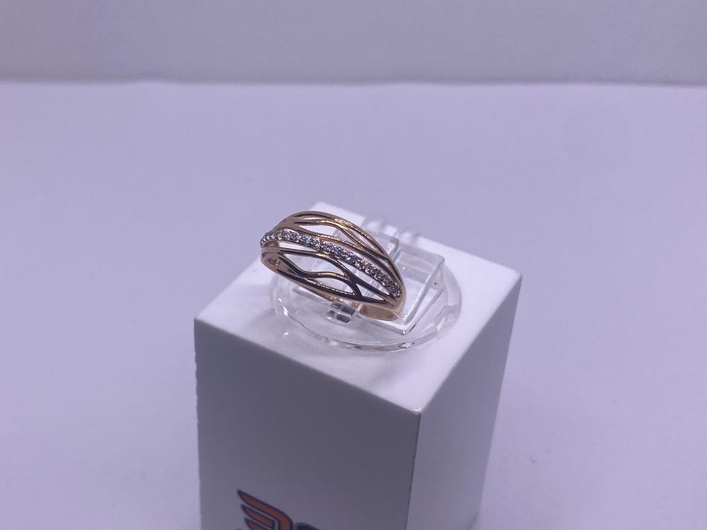 КОЛКМИ585 КОЛЬЦО С КАМНЯМИ (Au 585)