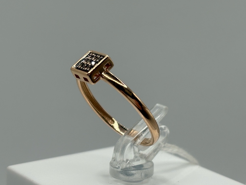 КОЛКМИ585 КОЛЬЦО С КАМНЯМИ (Au 585)