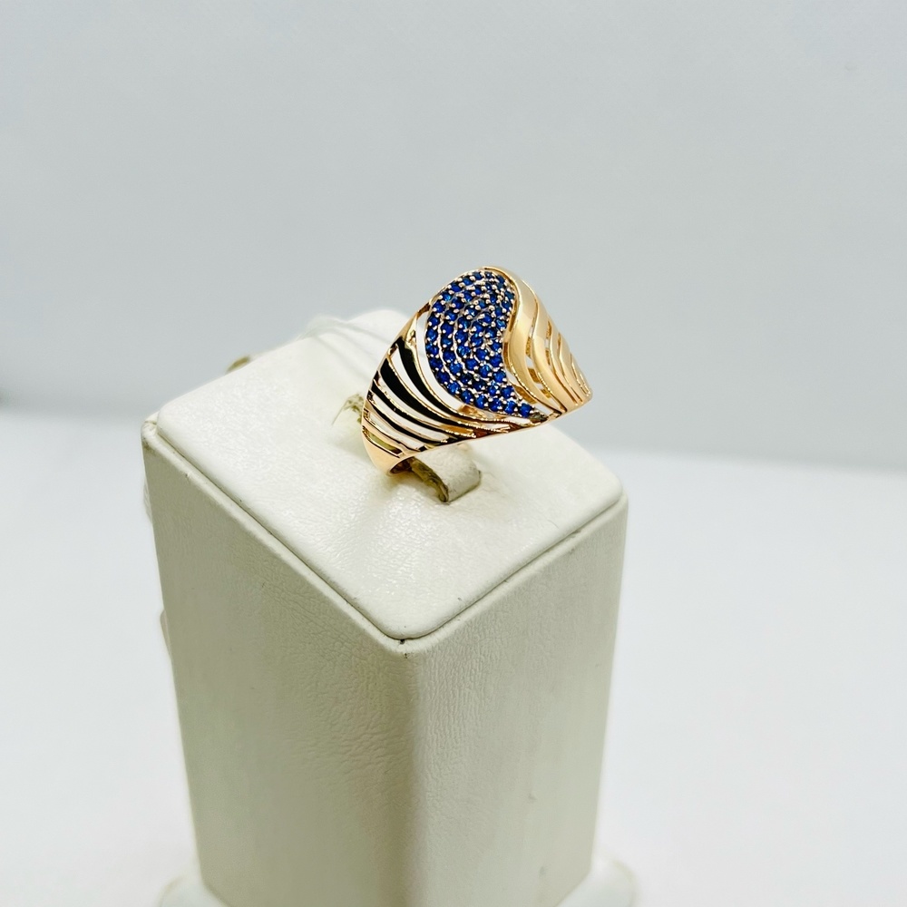 КОЛКМИ585 КОЛЬЦО С КАМНЯМИ (Au 585)