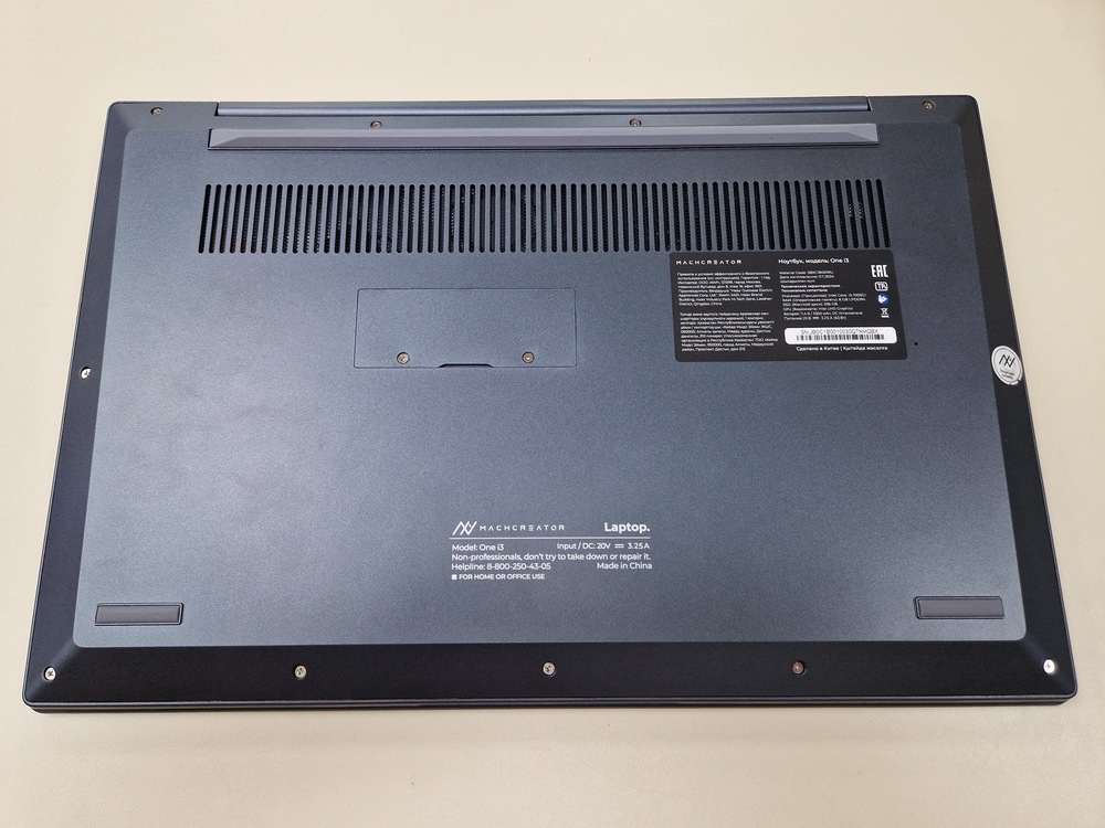 Ноутбук Machenike 123; Core i3-1005G1, Intel UHD Graphics, 8 Гб, 240 Гб, Нет