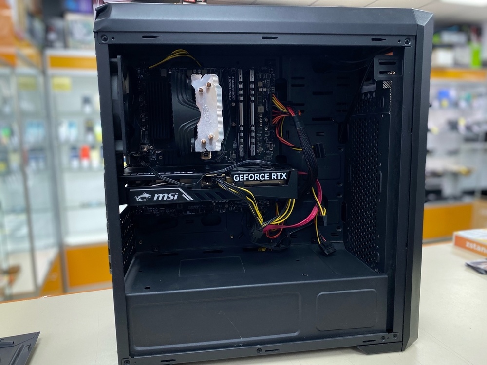 Системный блок Cougar; Ryzen 7 5700X, Geforce RTX 5060, 16 Гб, 240 Гб, 1 Tb