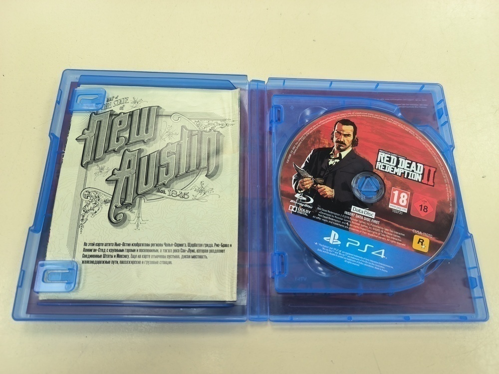 Игра Playstation 4 Red Dead Redemtion 2