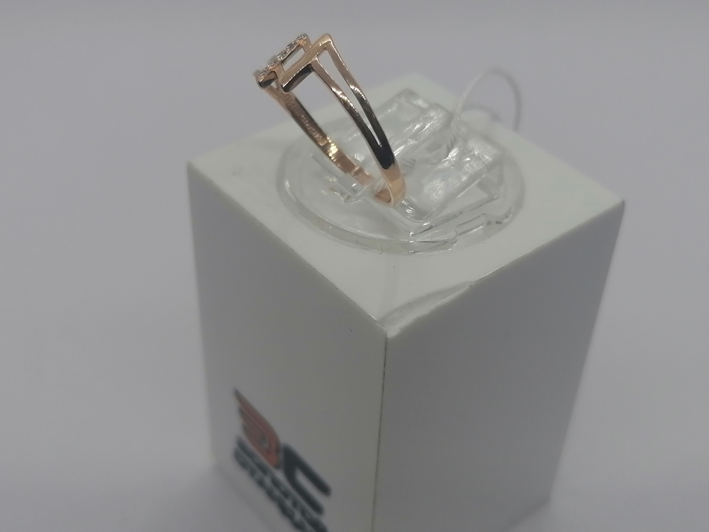 КОЛКМИ585 КОЛЬЦО С КАМНЯМИ (Au 585)