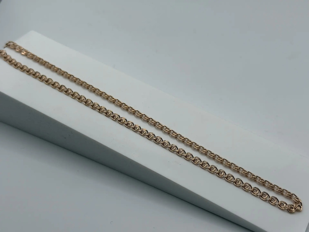 ЦЕПЬ ПУСТОТЕЛАЯ Лав (Au 585)