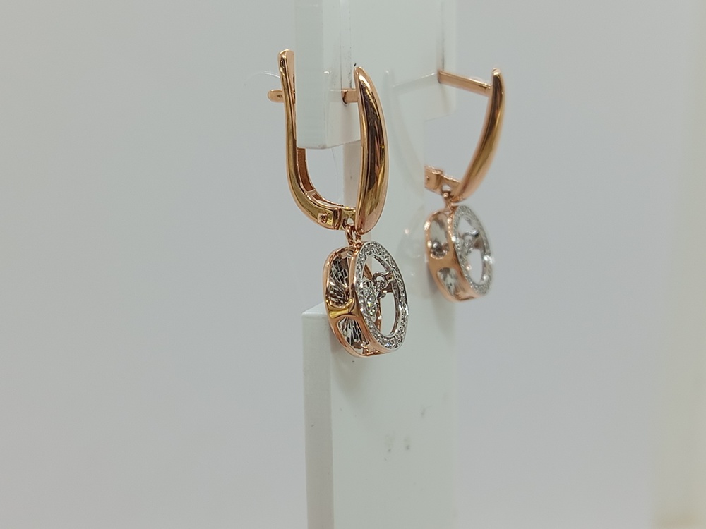 СЕРЬГИ БРИЛЛИАНТ (Au 585)