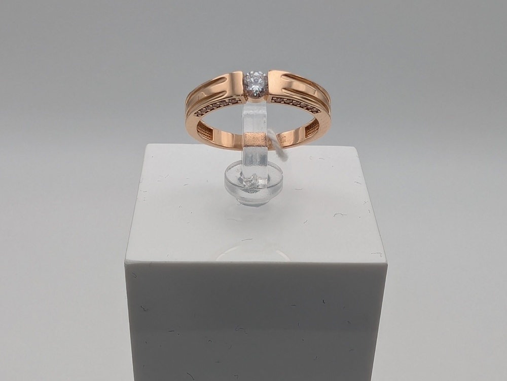 КОЛКМИ585 КОЛЬЦО С КАМНЯМИ (Au 585)