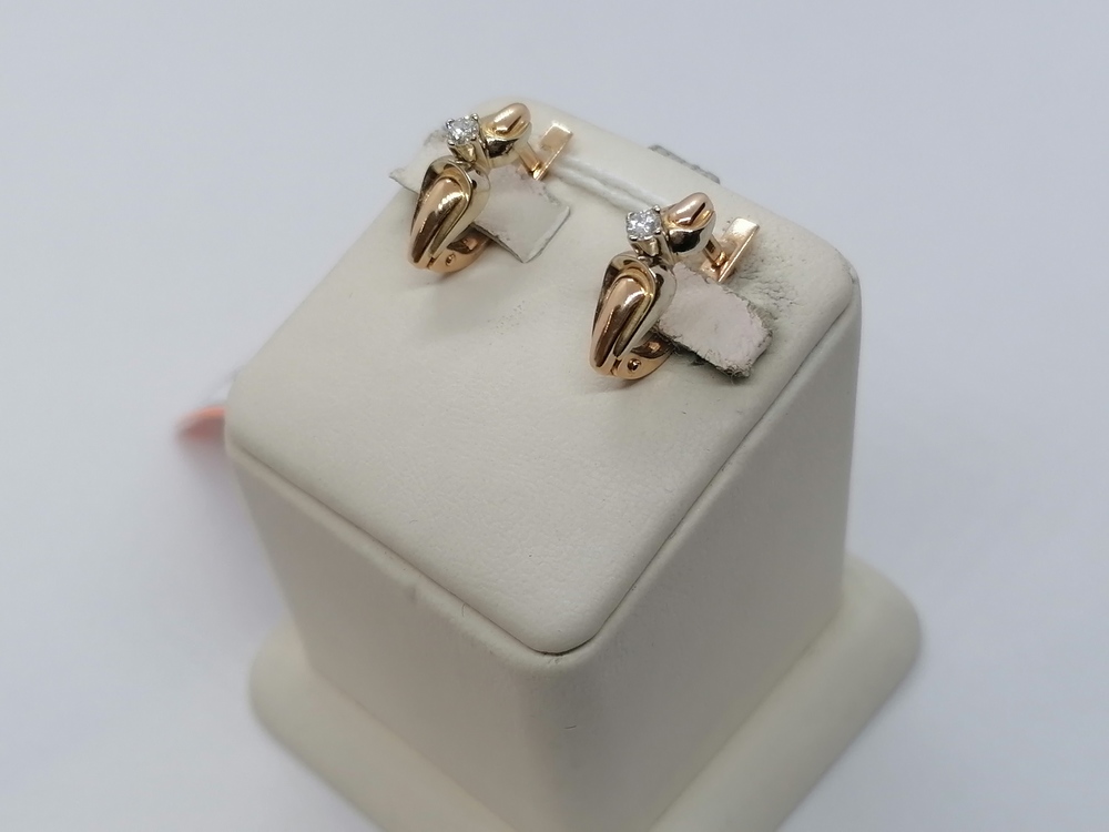 СЕРЬГИ БРИЛЛИАНТ (Au 585)