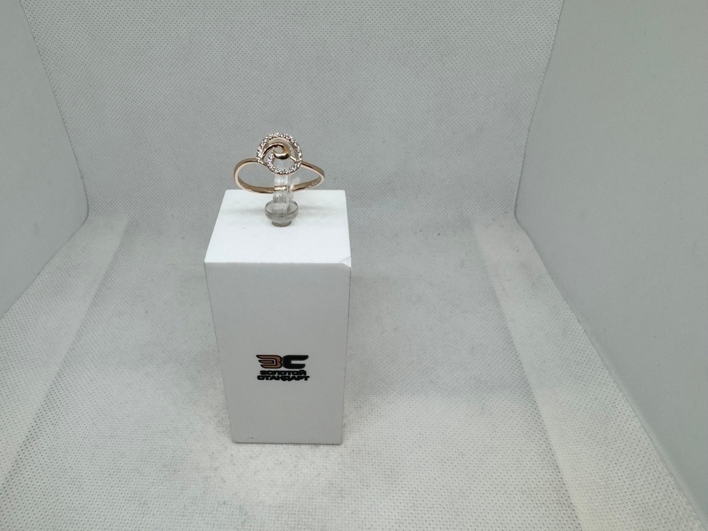 КОЛКМИ585 КОЛЬЦО С КАМНЯМИ (Au 585)