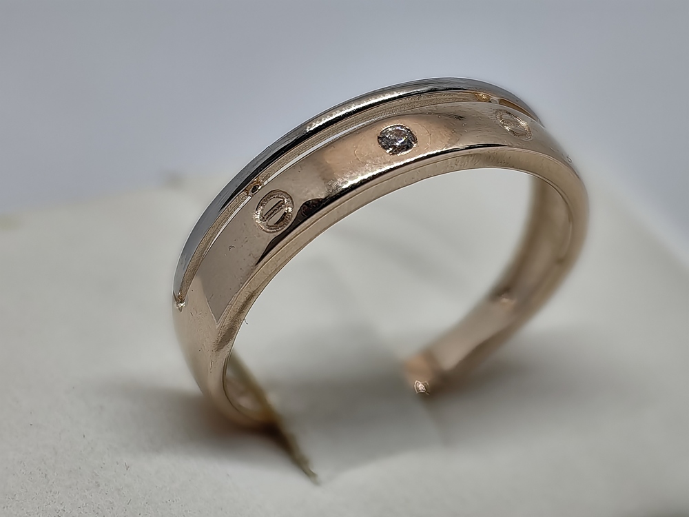 КОЛЬЦО С КАМНЕМ (Au 585)