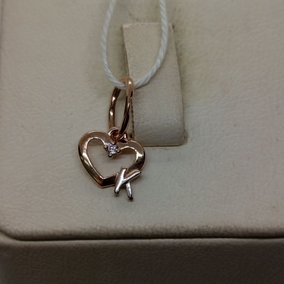 ПОДВЕСКА С КАМНЕМ (Au 585)