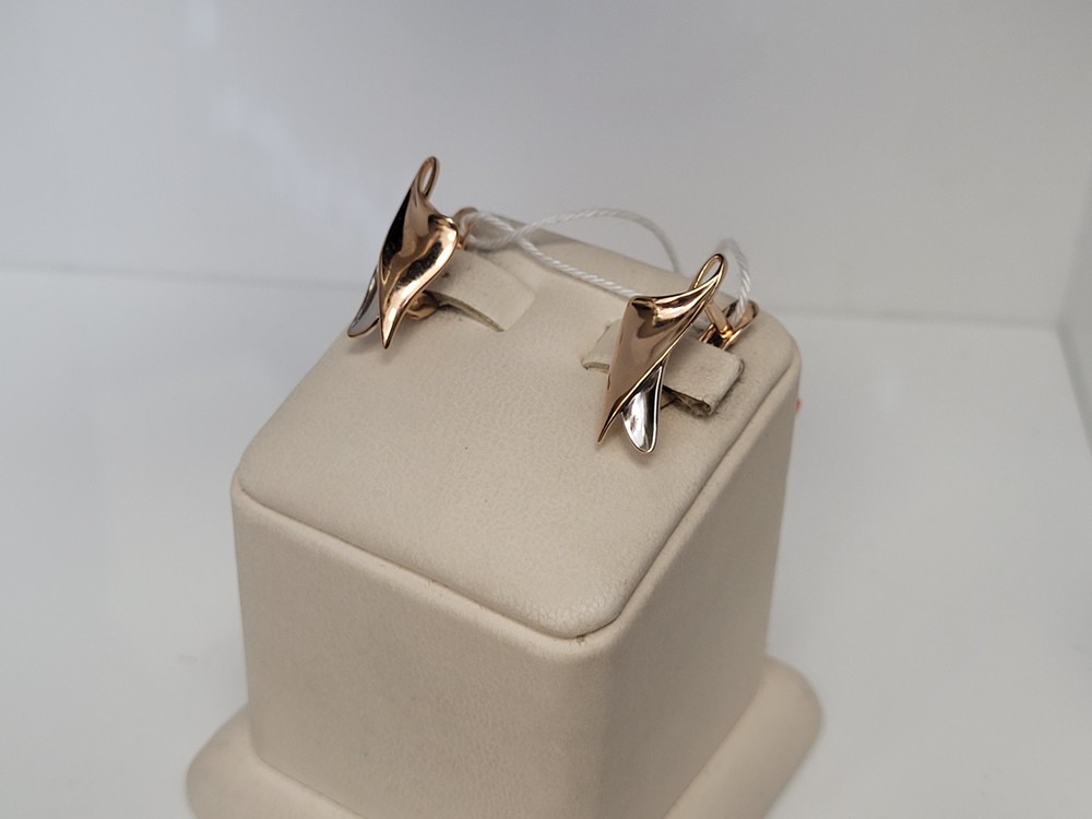 СБКМ585 СЕРЬГИ БЕЗ КАМНЯ (Au 585) СБКМ585 СЕРЬГИ БЕЗ КАМНЯ (Au 585)