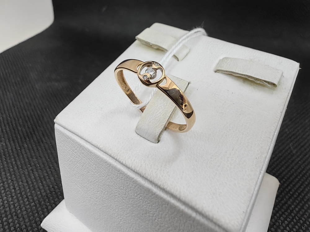 КОЛЬЦО БРИЛЛИАНТ Au 585