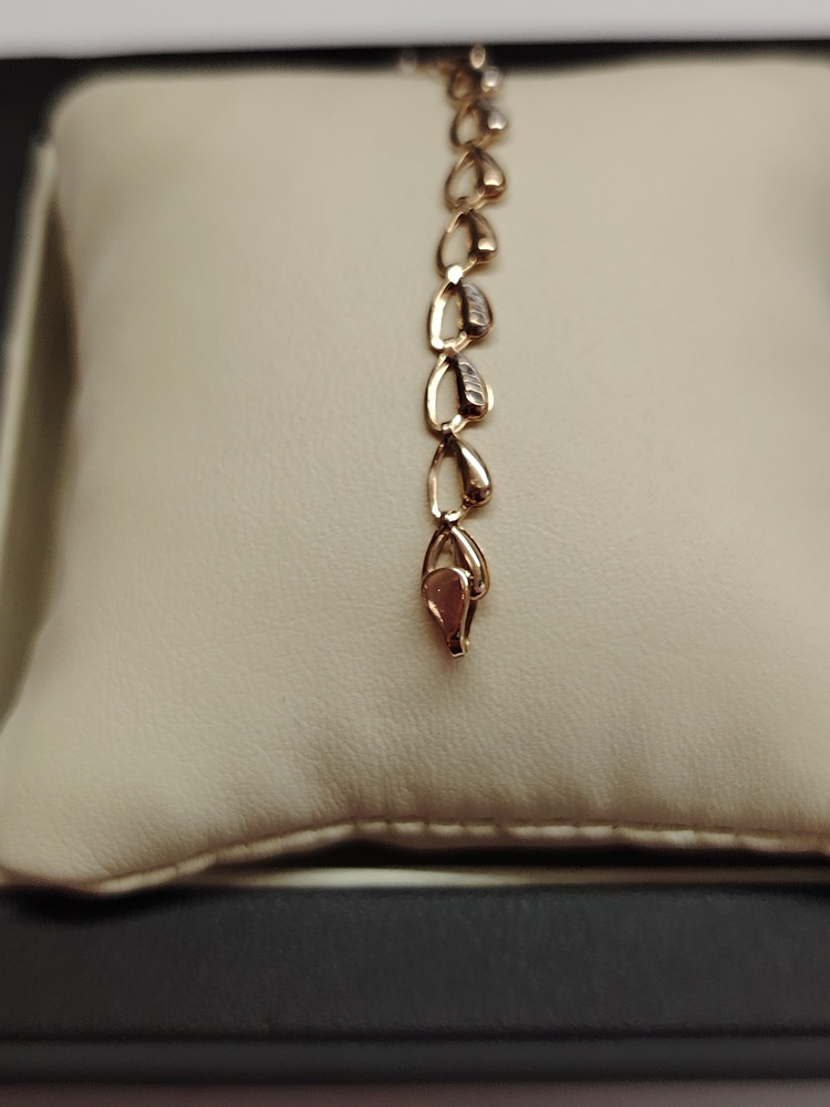 БРАСЛЕТ ПУСТОТЕЛЫЙ Штамповка Au 585